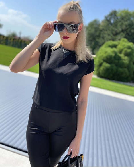 Triko dámské Karen Millen černé